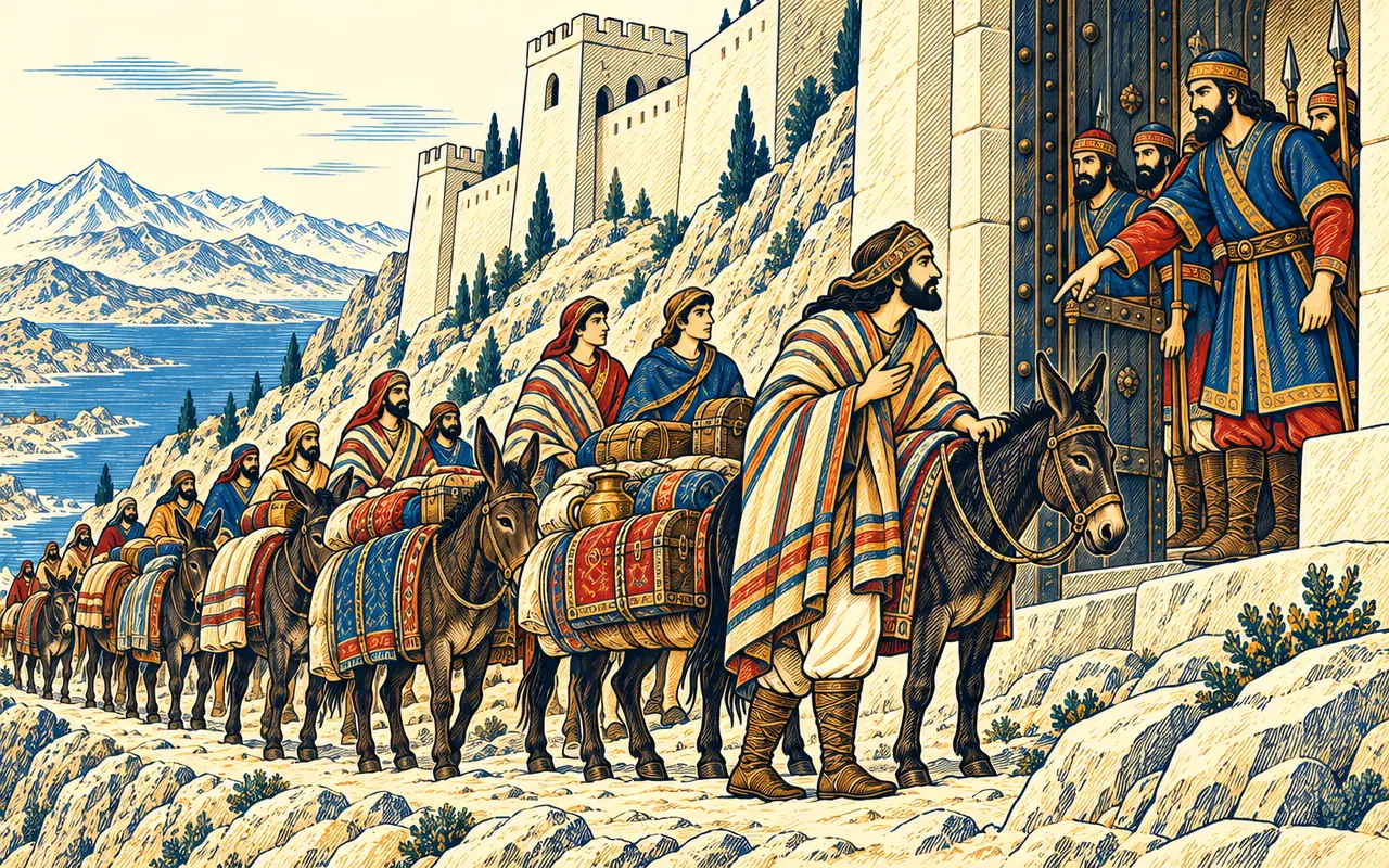 Ardeshir Comes as a Merchant
