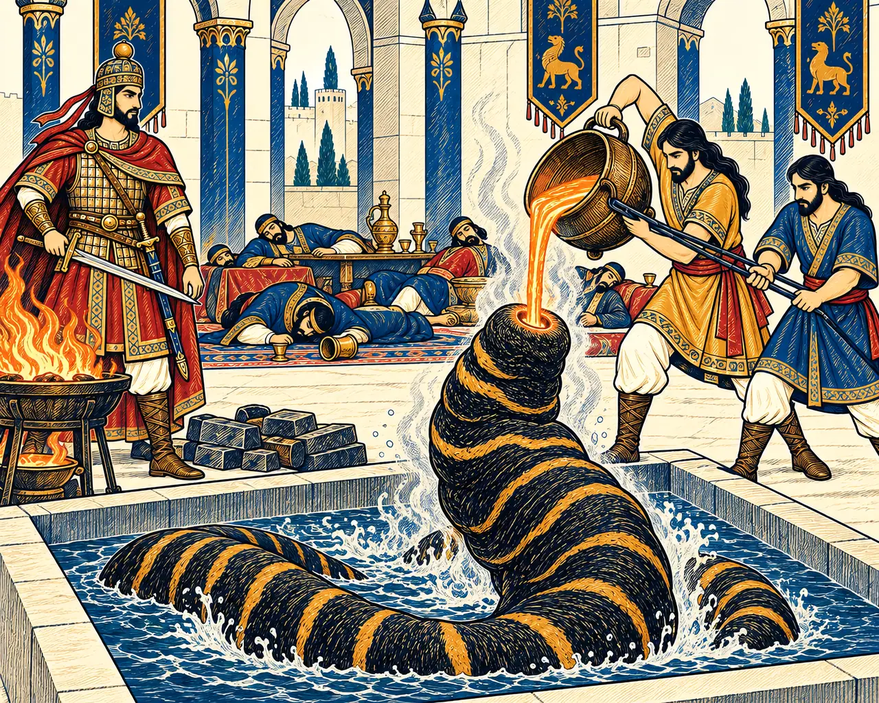 Molten Metal for the Worm