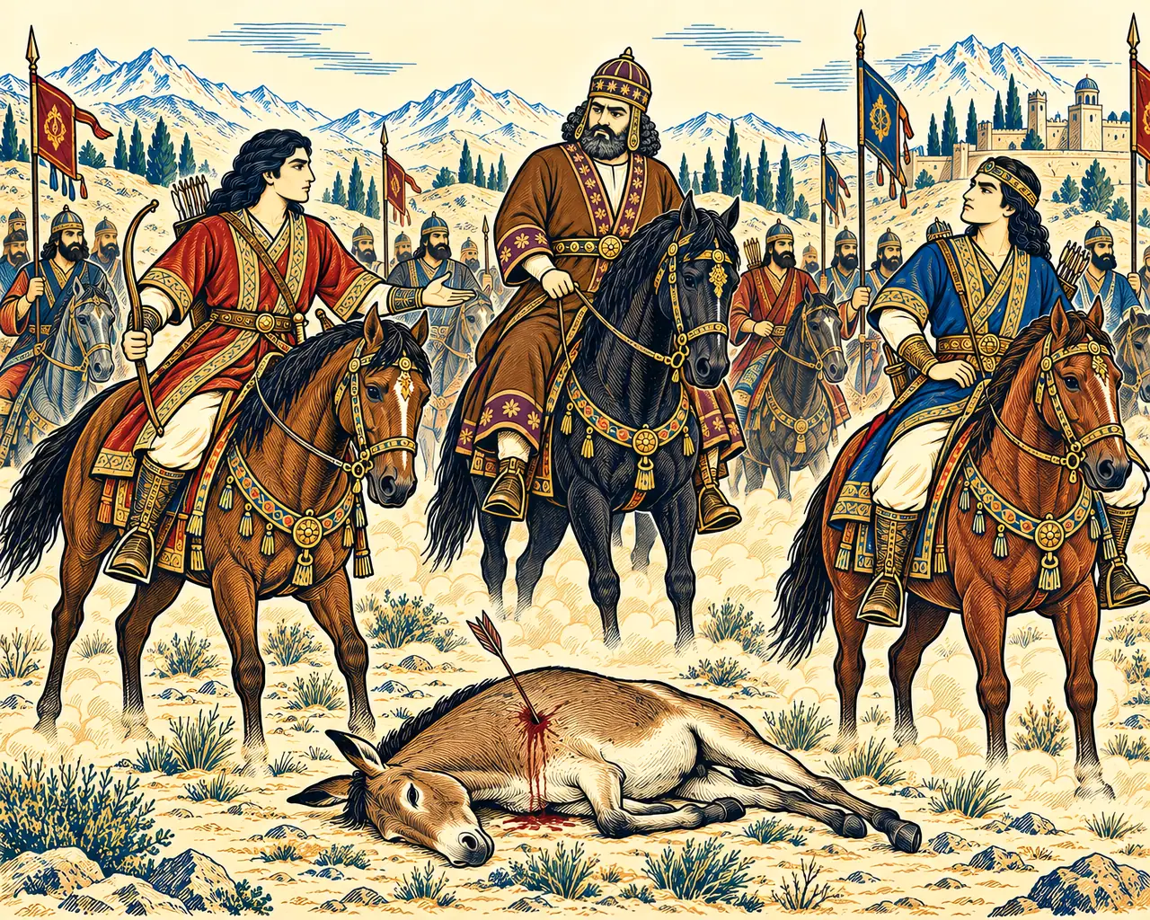 Ardeshir's Arrow and the Prince's Claim