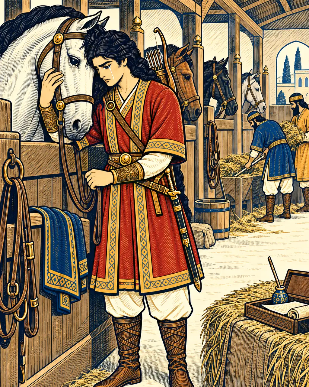 Ardeshir Banished to the Stables