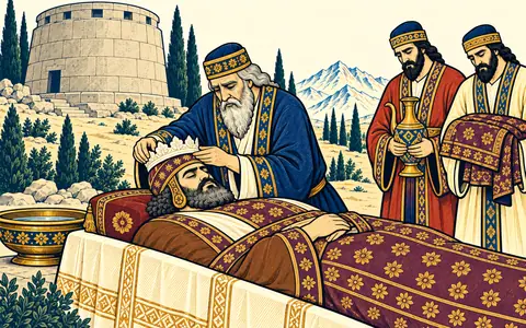 Tabak Washes the Fallen King
