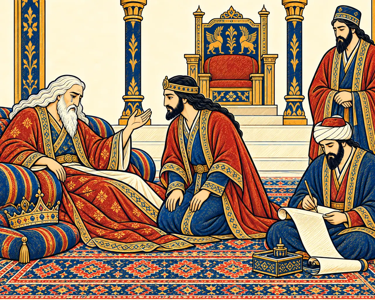 Hormizd Counsels Bahram from the Carpet