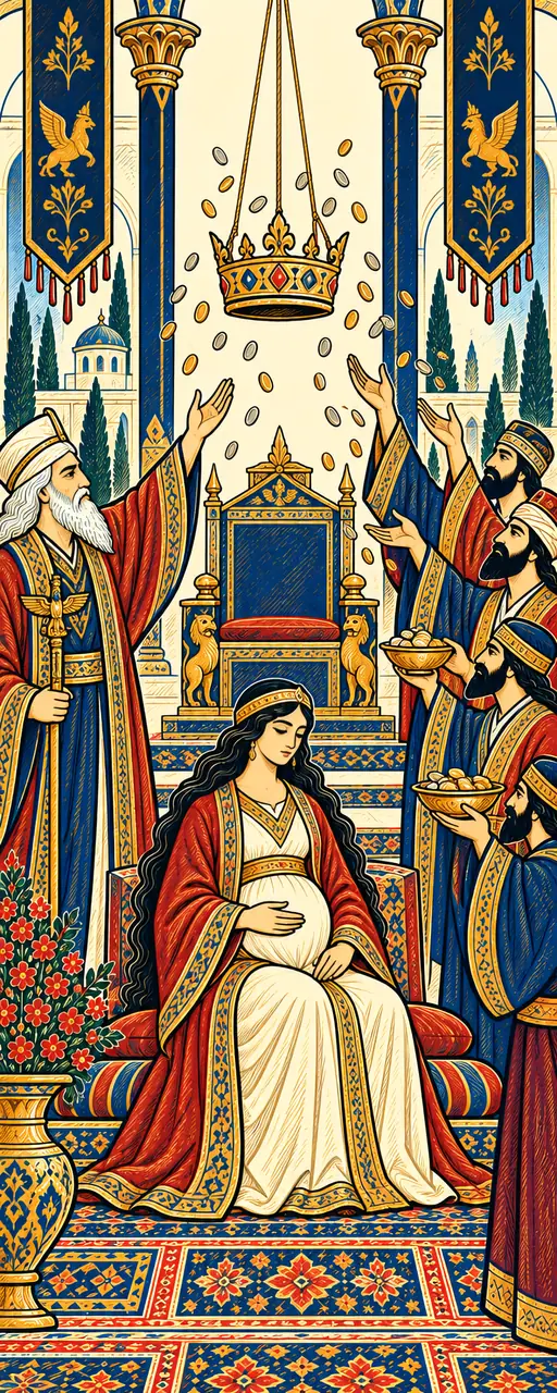 The Crown Hung Above the Unborn King