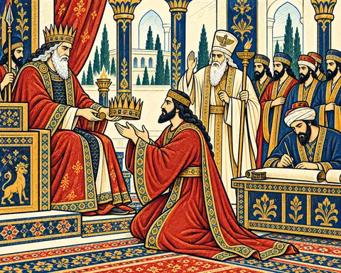 Ardeshir Swears to Hold the Crown in Trust