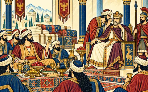 Caesar Watches the Merchant from Iran
