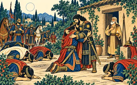 The Scattered Chiefs Kneel at the Gardener's Door