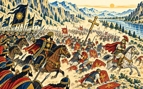 Yanus Flees Between Mountain and River