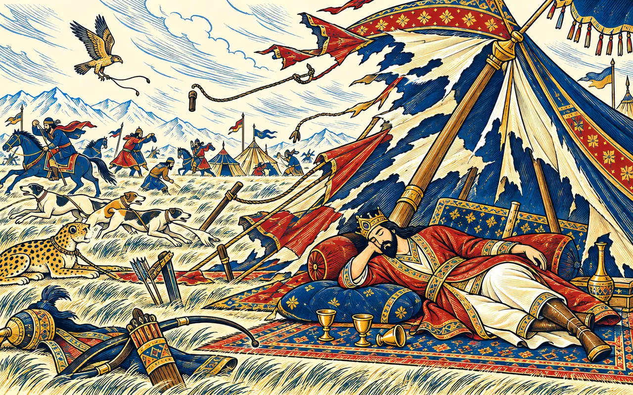 The Tempest Fells the Royal Tent