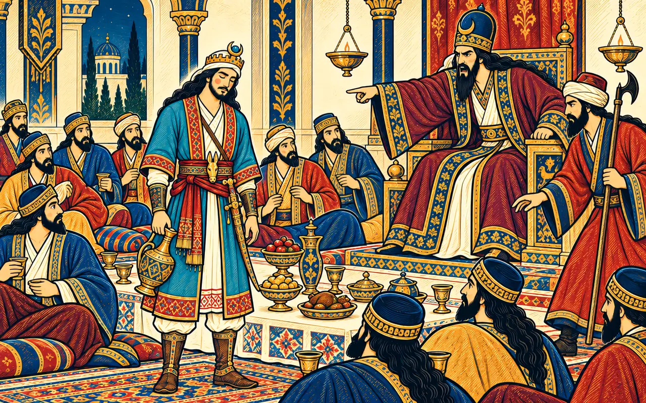 Bahram Sleeps on His Feet