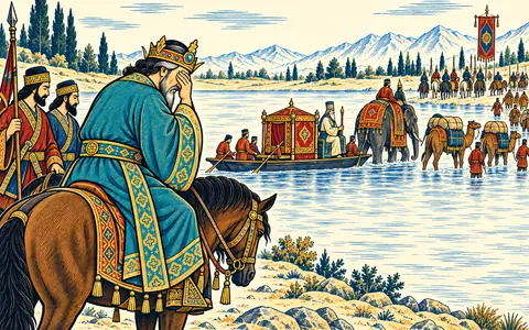 The Khan Weeps at the Jihun