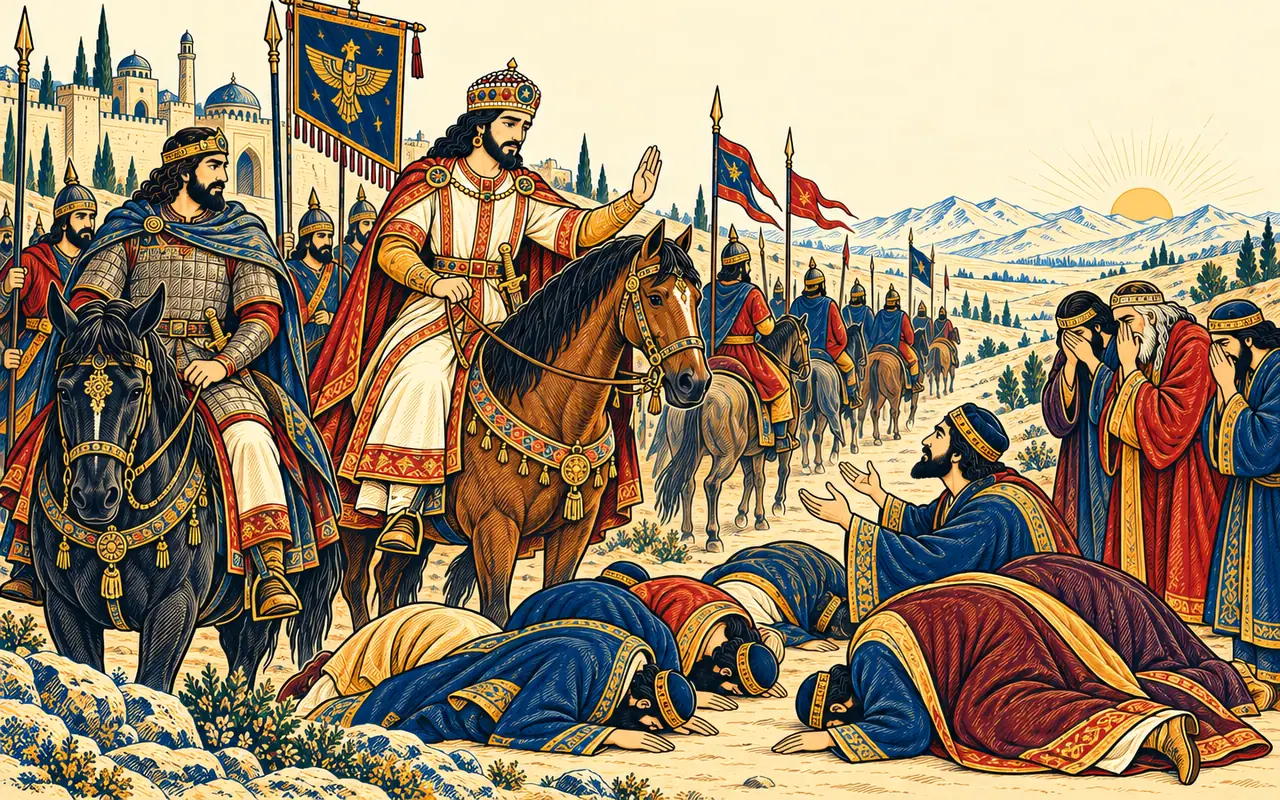 Yazdegard Leaves Baghdad