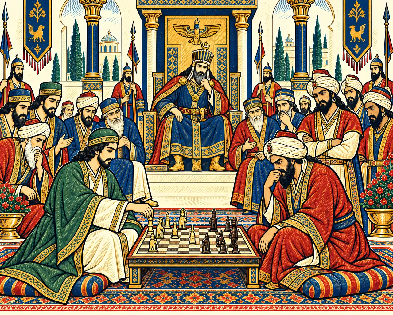 Bozorgmehr Wins Three Games