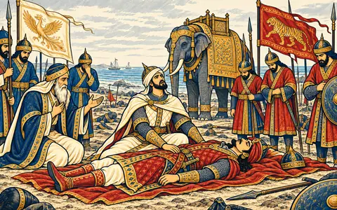 Gav Mourns Talkhand on the Field