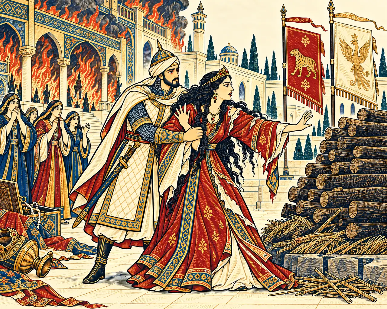 The Queen's Pyre and Gav's Plea
