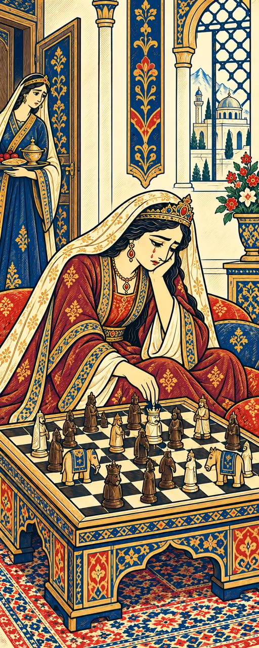 The Mother Before the Chessboard
