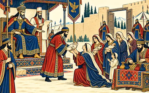 Nursing Captives Returned to Their Mothers