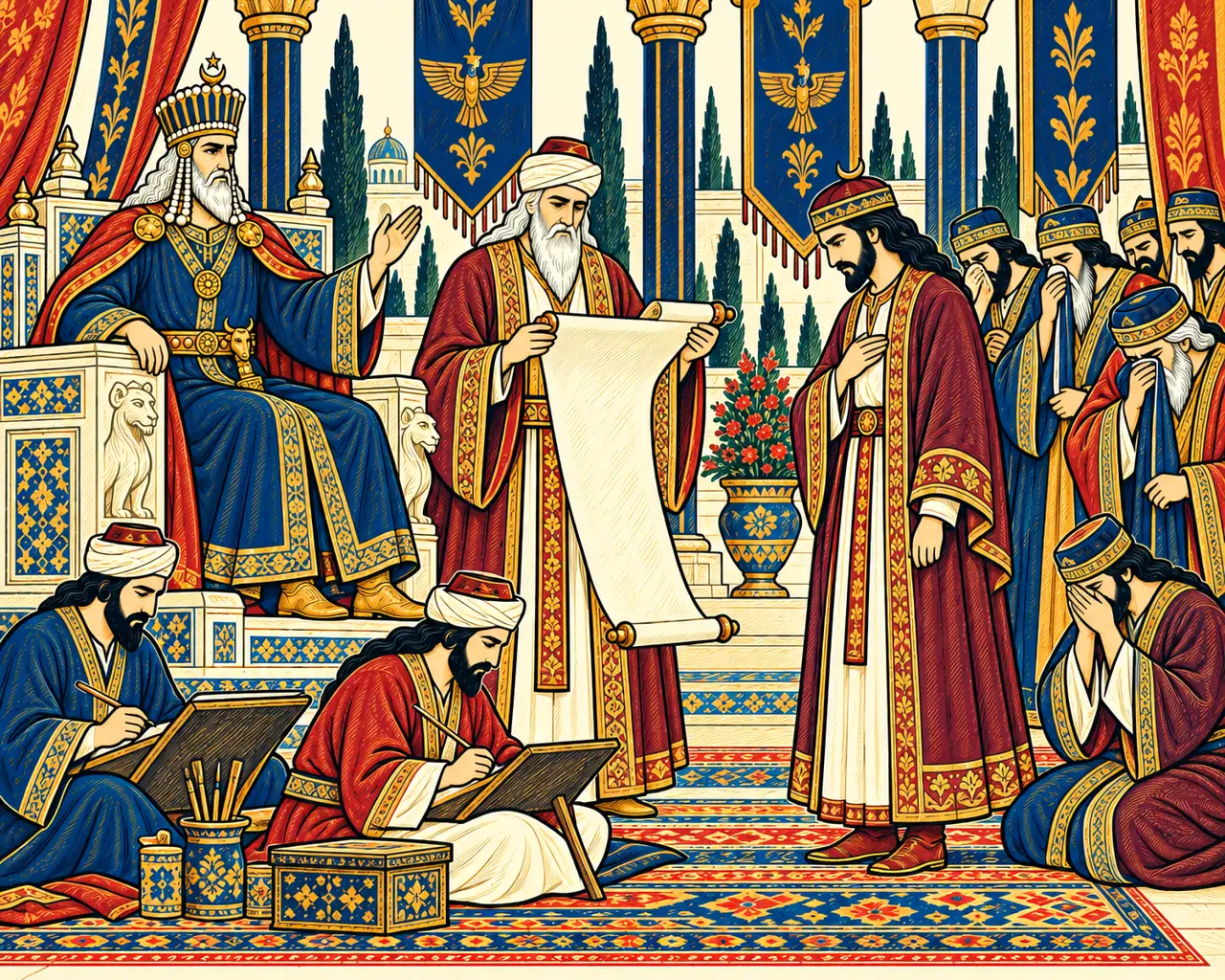 The Court Weeps at the Testament