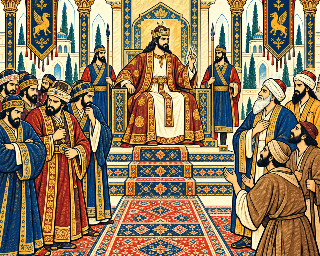 Hormizd's First Address from the Throne