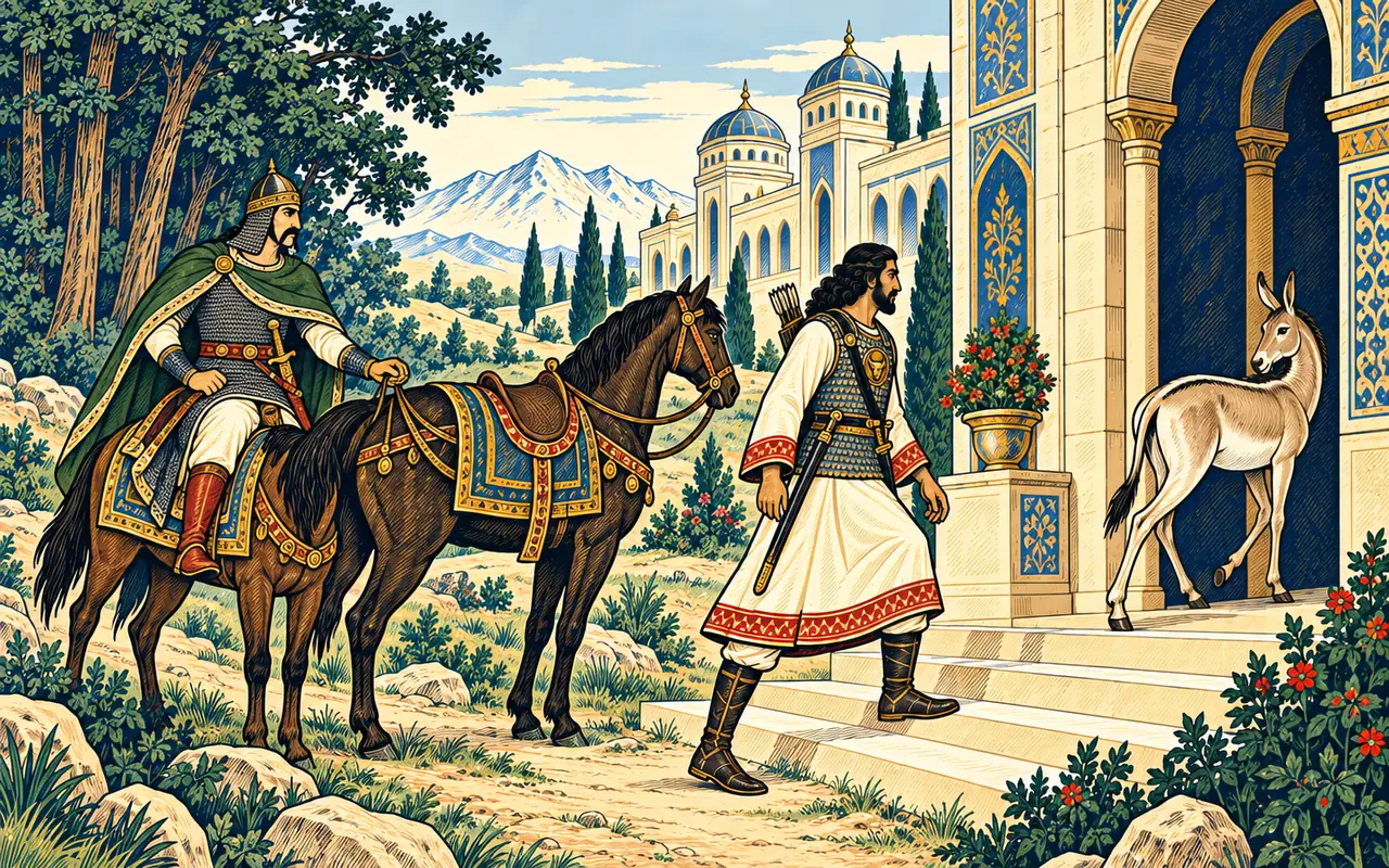The Gur-e-Khar Leads to the Palace