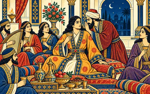 Khosrow Warned at the Wine-Cup