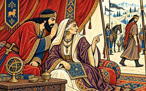 The Crone's Warning at Hamadan