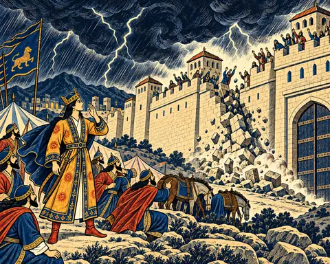 The Storm Breaks the Walls of Karsan