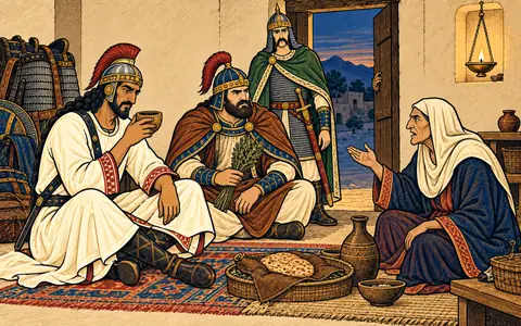 Bahram Drinks from the Old Woman's Gourd