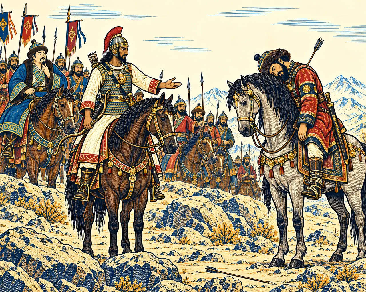 Makatura Dead Upright in the Saddle