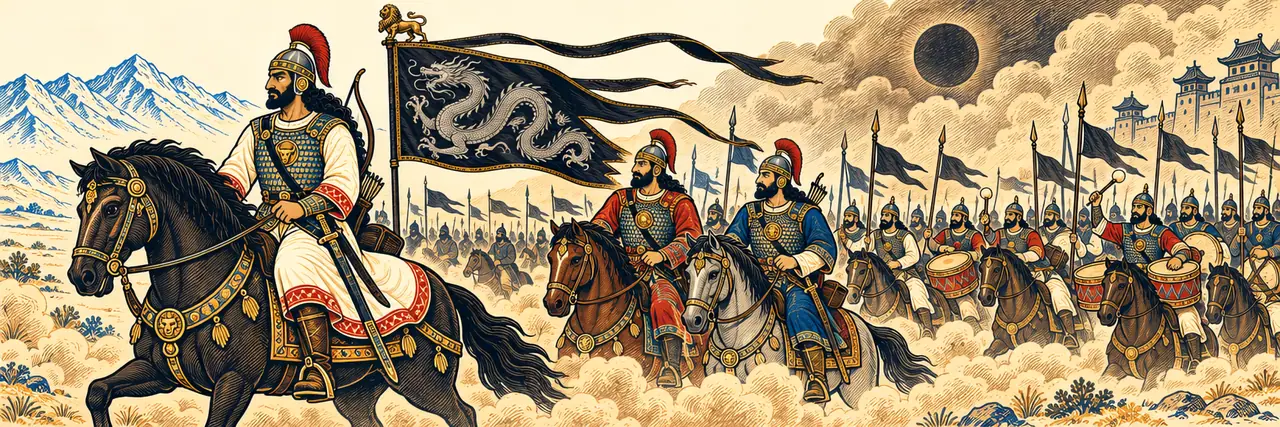 Bahram Chubin Marches from Chin