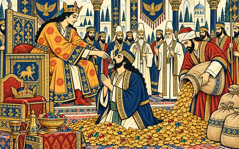Kharrad's Mouth Filled with Jewels