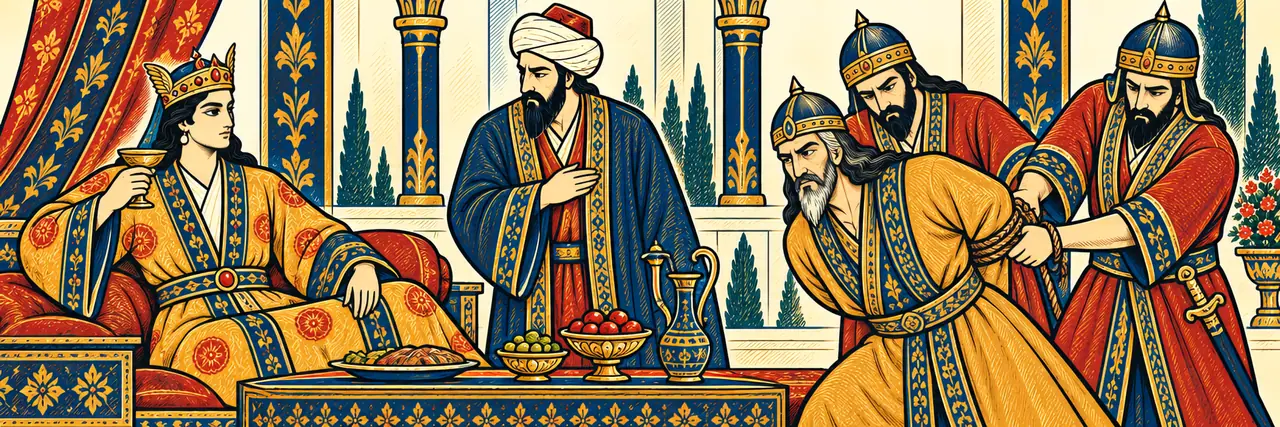 Bandvi Seized at the Shah's Board
