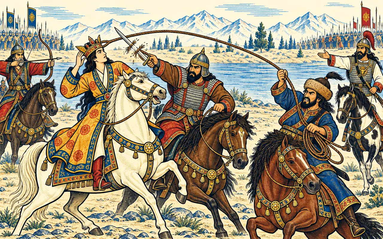 A Turk's Lasso Snares the Royal Crown