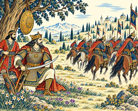 The Horsemen Turn Back from the King