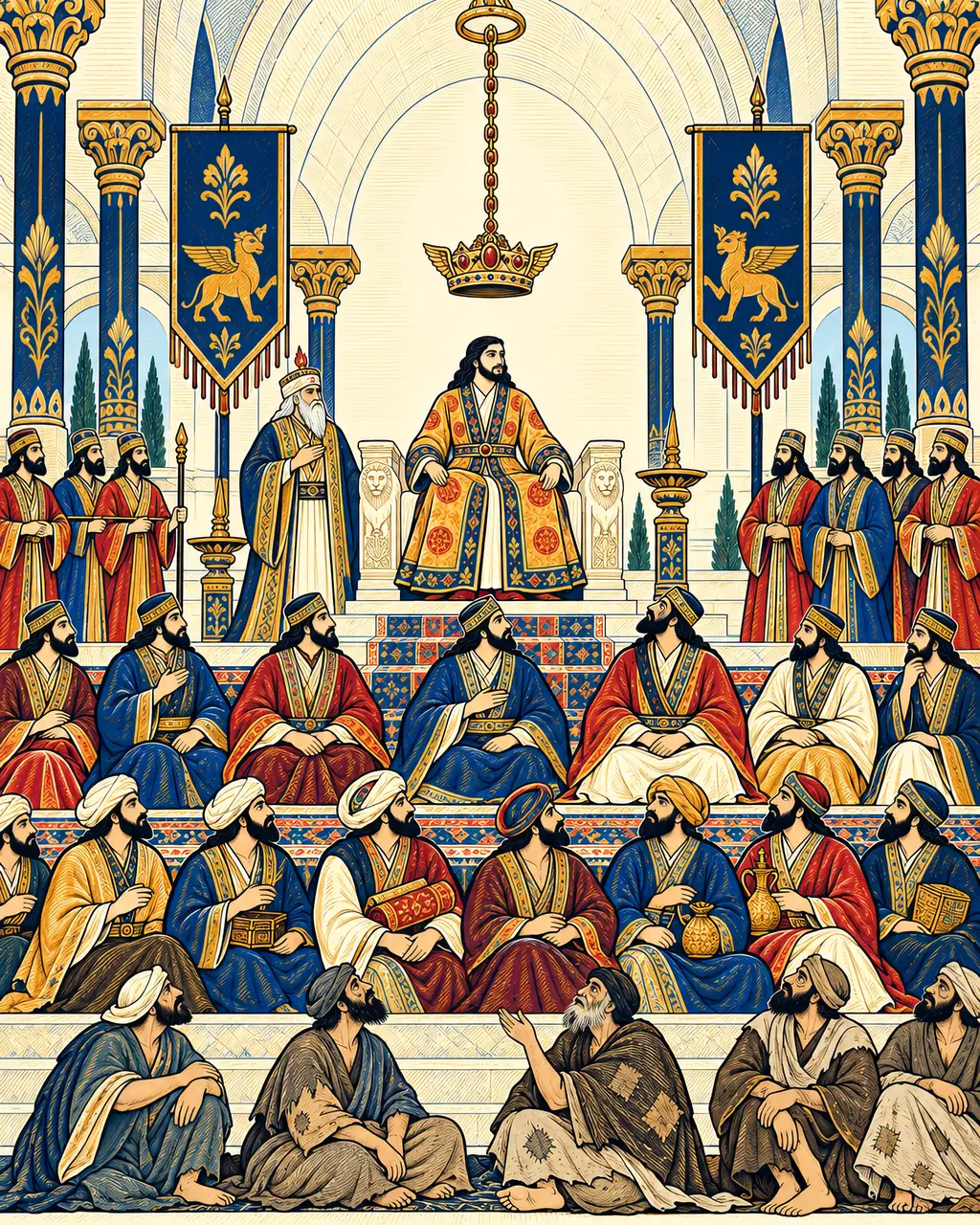Nowruz Beneath the Hanging Crown