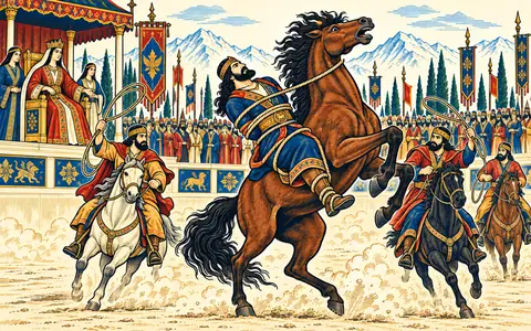 Pirooz Khosrow on the Unbroken Colt