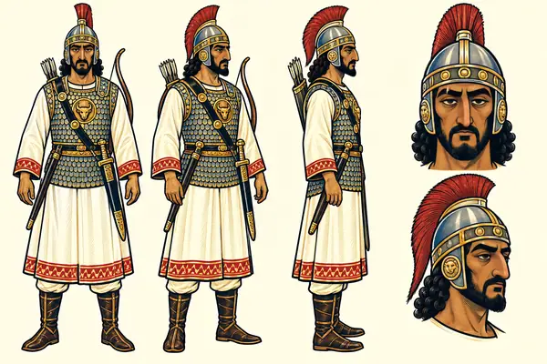 Bahram Chubin, identity sheet: General and rebel (~40–45)