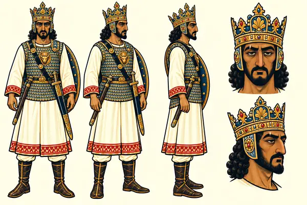Bahram Chubin, identity sheet: Crowned usurper (~45)