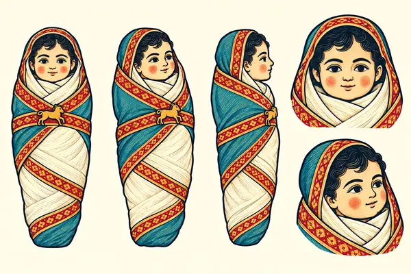 Bahram Goor, identity sheet: Infant