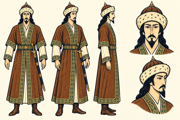 Barman (Turanian champion), identity sheet: Mature champion