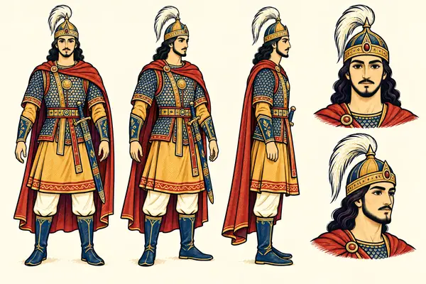 Bijan, identity sheet: Young champion