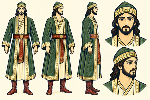 Bishutan, identity sheet: Young adult