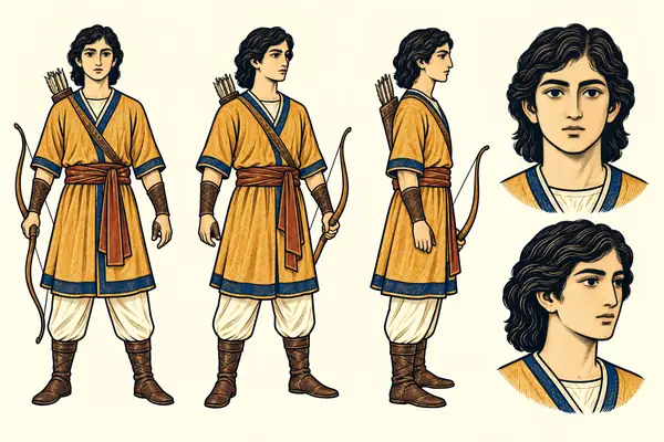 Darab, identity sheet: Boy