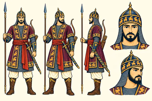 Faramarz, identity sheet: Young champion (B10-B11)