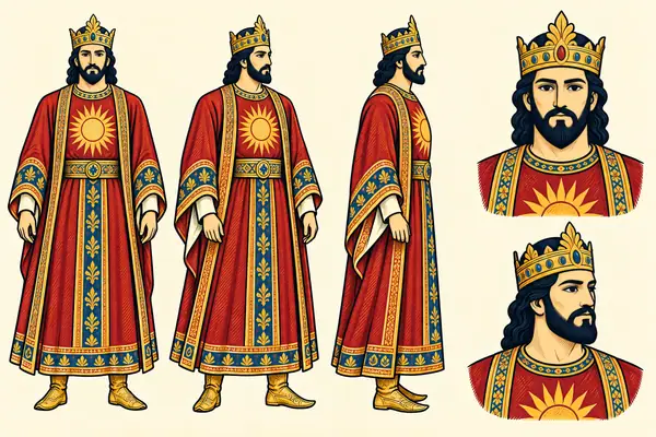 Fariborz, identity sheet: Young prince