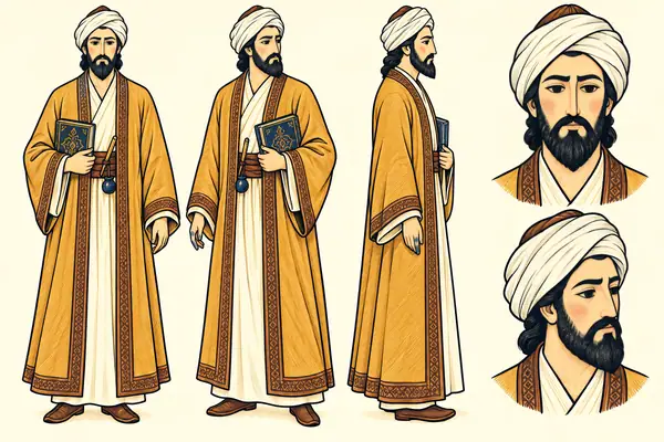 Ferdowsi, identity sheet: Mature poet (~35–55)