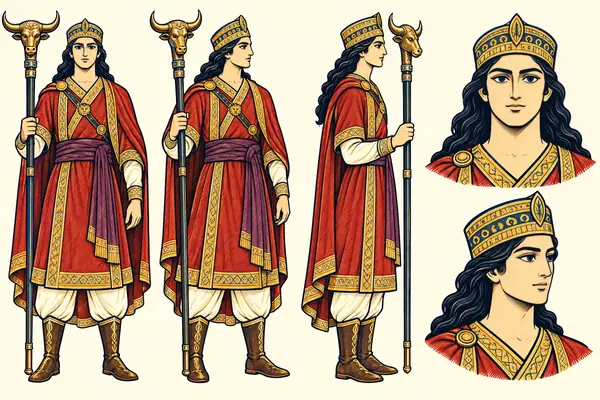 Fereydoon, identity sheet: Youth avenger (~16–17)