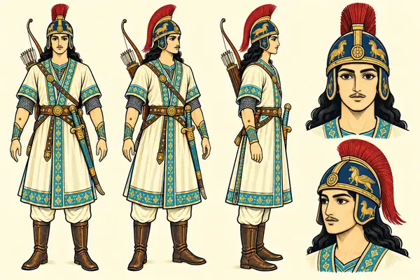 Forood, identity sheet: Youth at Sepid Kooh (B12)