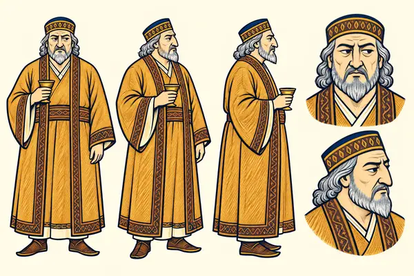 Gorgin, identity sheet: Grey-haired veteran