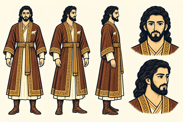 Gostaham (son of Nohzar), identity sheet: Young adult (~18–22)