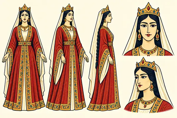 Homahyi (Bahman), identity sheet: Mature queen